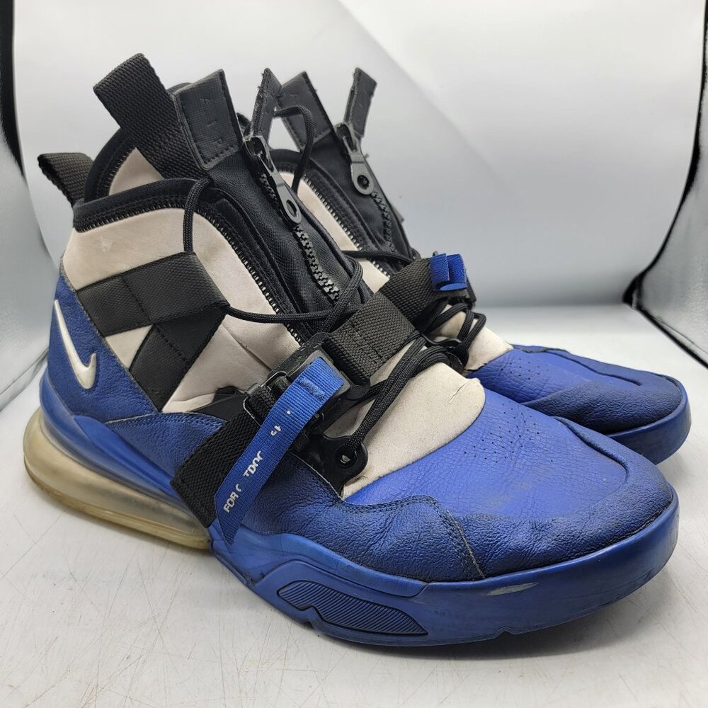 Nike Air Force 270 Utility Racer Mens 13 Blue Sneaker Shoes Fashion AQ0572-400